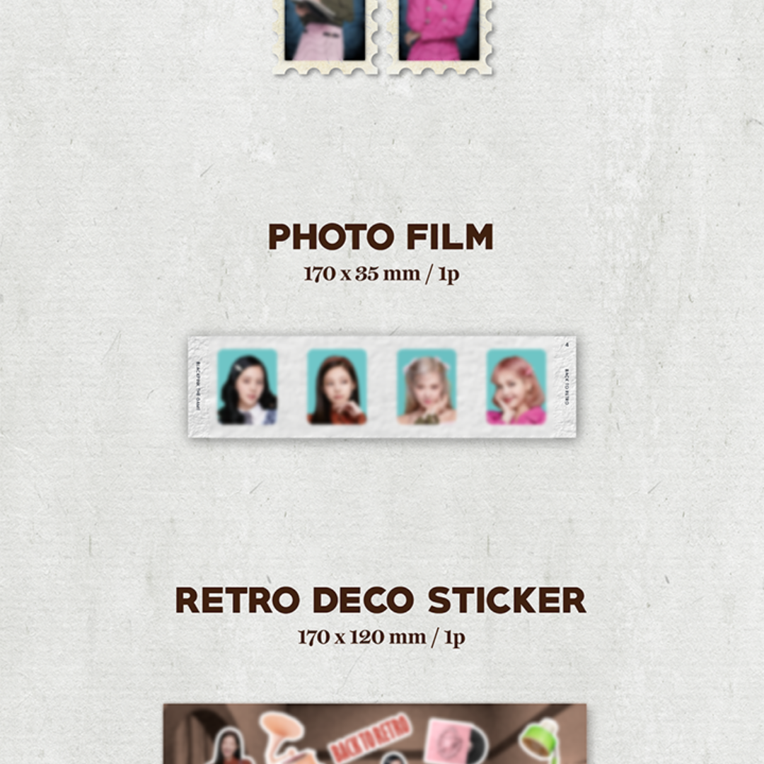 BLACKPINK The Game Photocard Collection "Back To Retro"