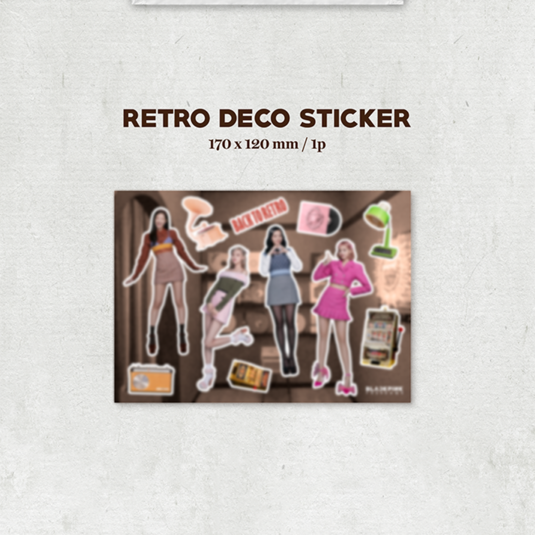 BLACKPINK The Game Photocard Collection "Back To Retro"