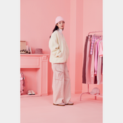 TOMORROW X TOGETHER (TXT) Fleece Jacket Ivory