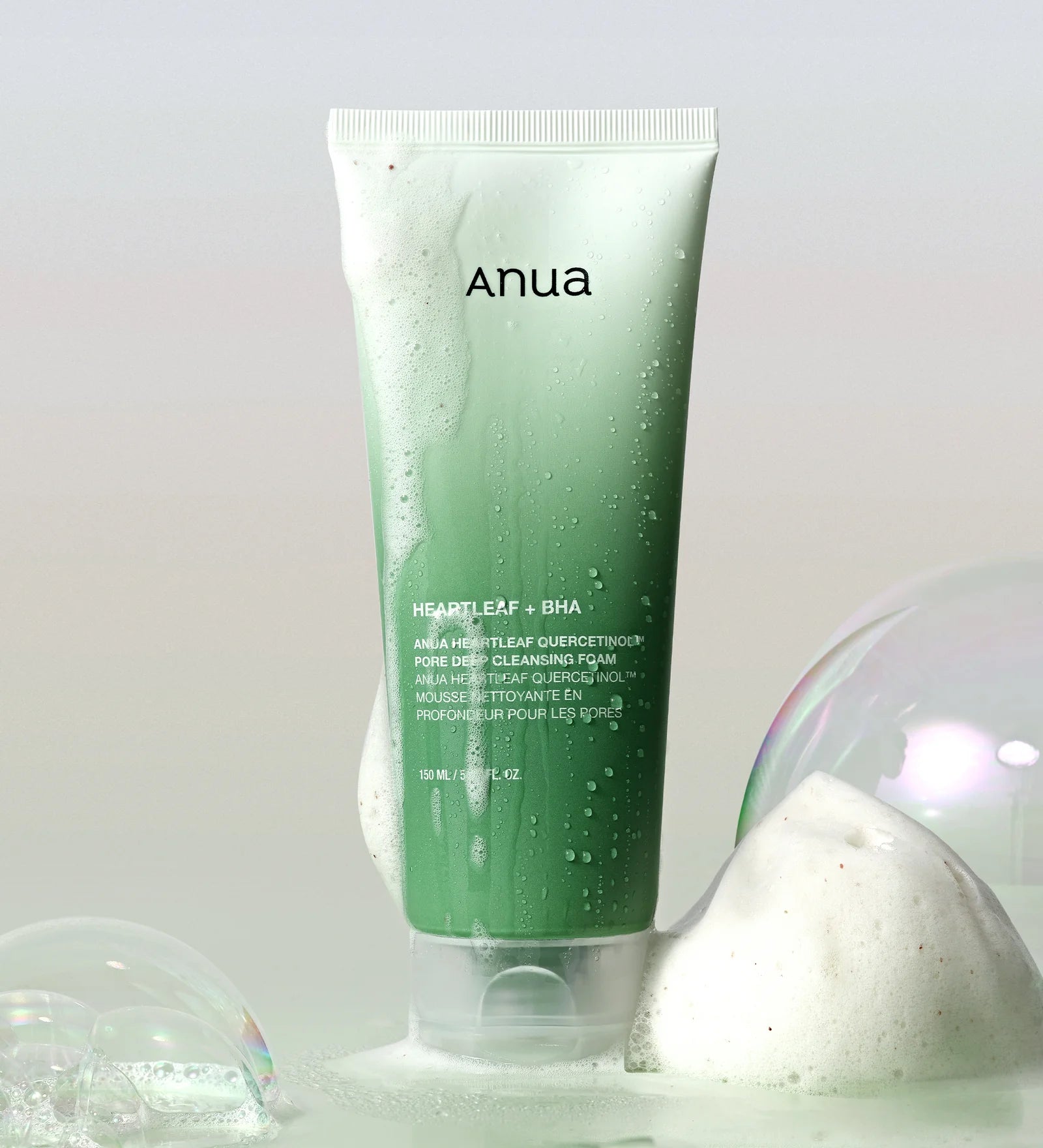 Anua Heartleaf Quercetinol Pore Deep Cleansing Foam (150ml)