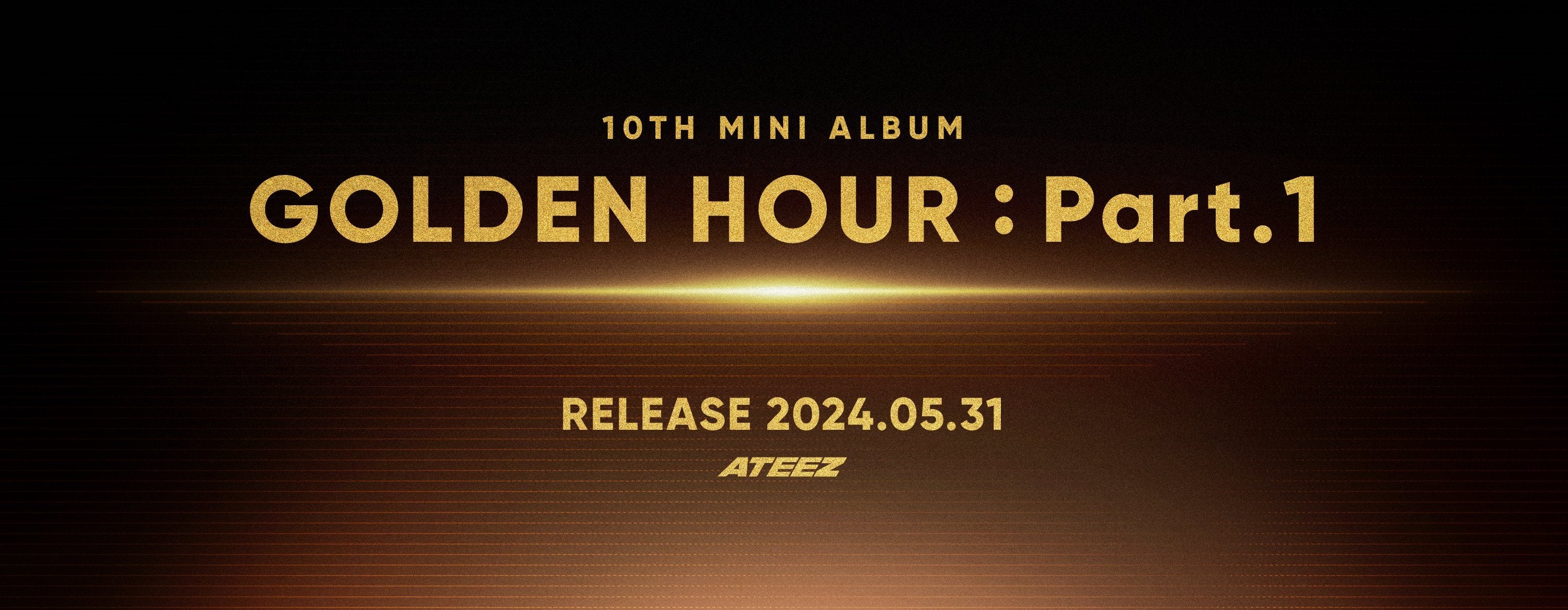 ATEEZ - 10TH MINI ALBUM [GOLDEN HOUR: PART.1]