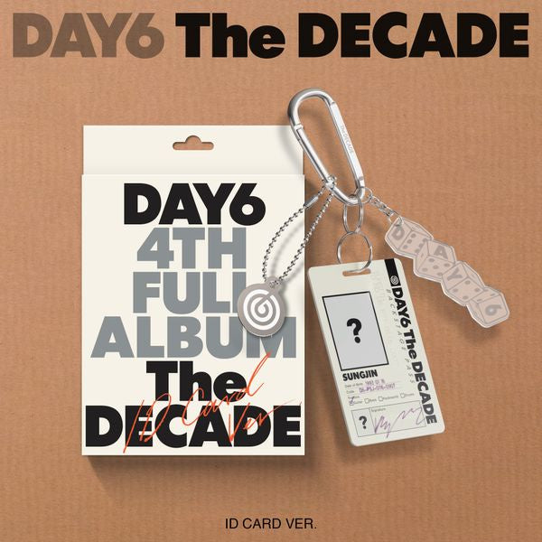 DAY6 4th Full Album "THE DECADE"  (ID CARD Ver. (MD))