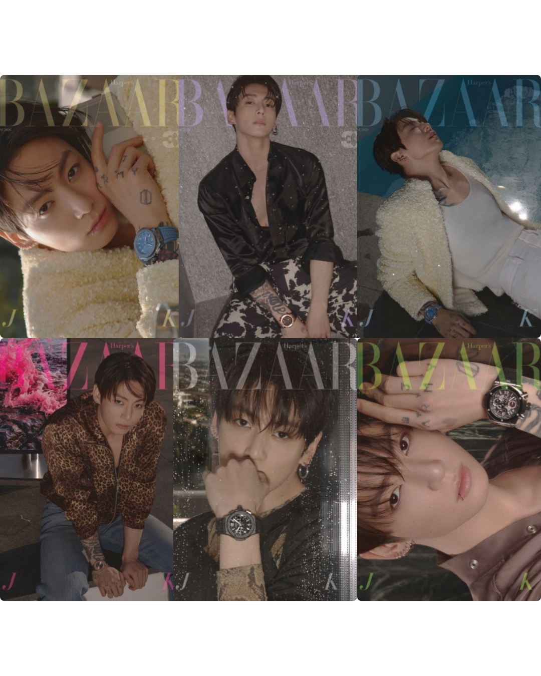 PRE-ORDER] BAZAAR 6. 2026 ISSUE (COVER: BTS JUNGKOOK) – Amuse Ground