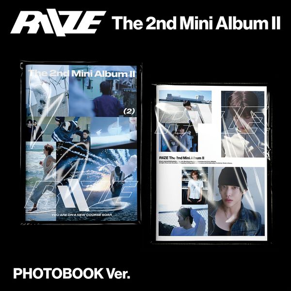RIIZE Ⅱ m PRE-ORDER] RIIZE - 2ND MINI ALBUM [II] (PHOTOBOOK VER.) (2