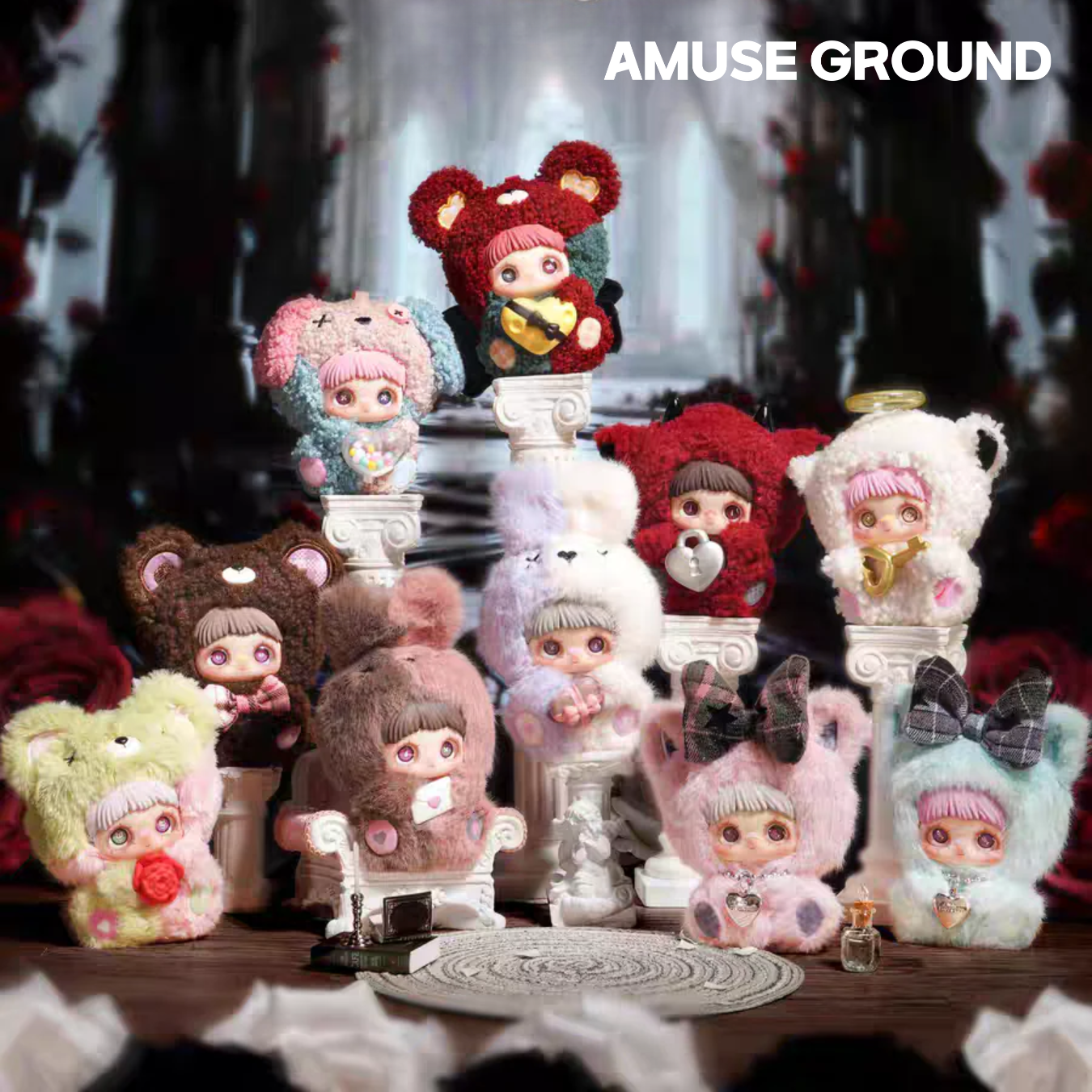 Meymey　I LOVE YOU　シークレット MayMei May I Love You series Plush Blind Box – Amuse Ground