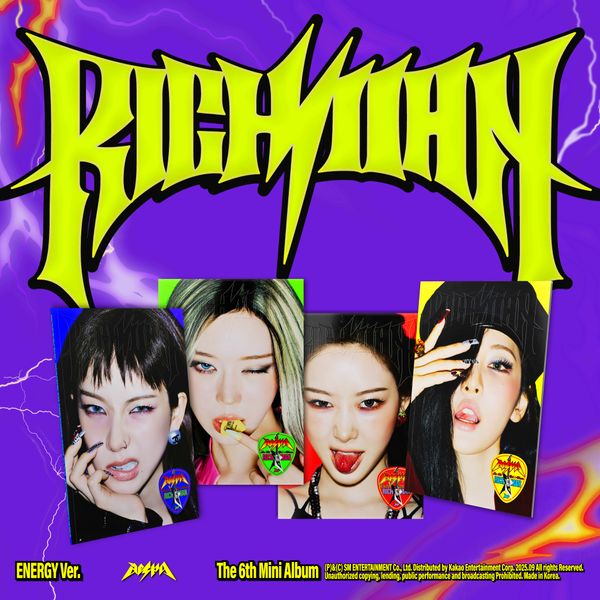 Aespa 6th Mini Album "Rich Man"(Energy Ver.)