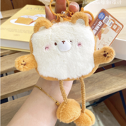 Little Bear Bakery Series Toast Bag Charm