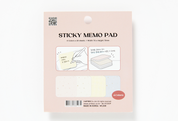 Memo Pad Pattern Sticky Note Pink