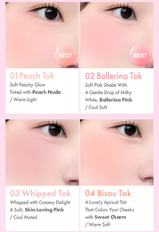 AMUSE - Cheek Tok Tok AMUSE - Cheek Tok Tok - 8 Colors