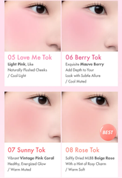 AMUSE - Cheek Tok Tok AMUSE - Cheek Tok Tok - 8 Colors