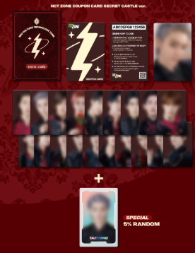 NCT ZONE COUPON CARD (SECRET CASTLE Ver.)