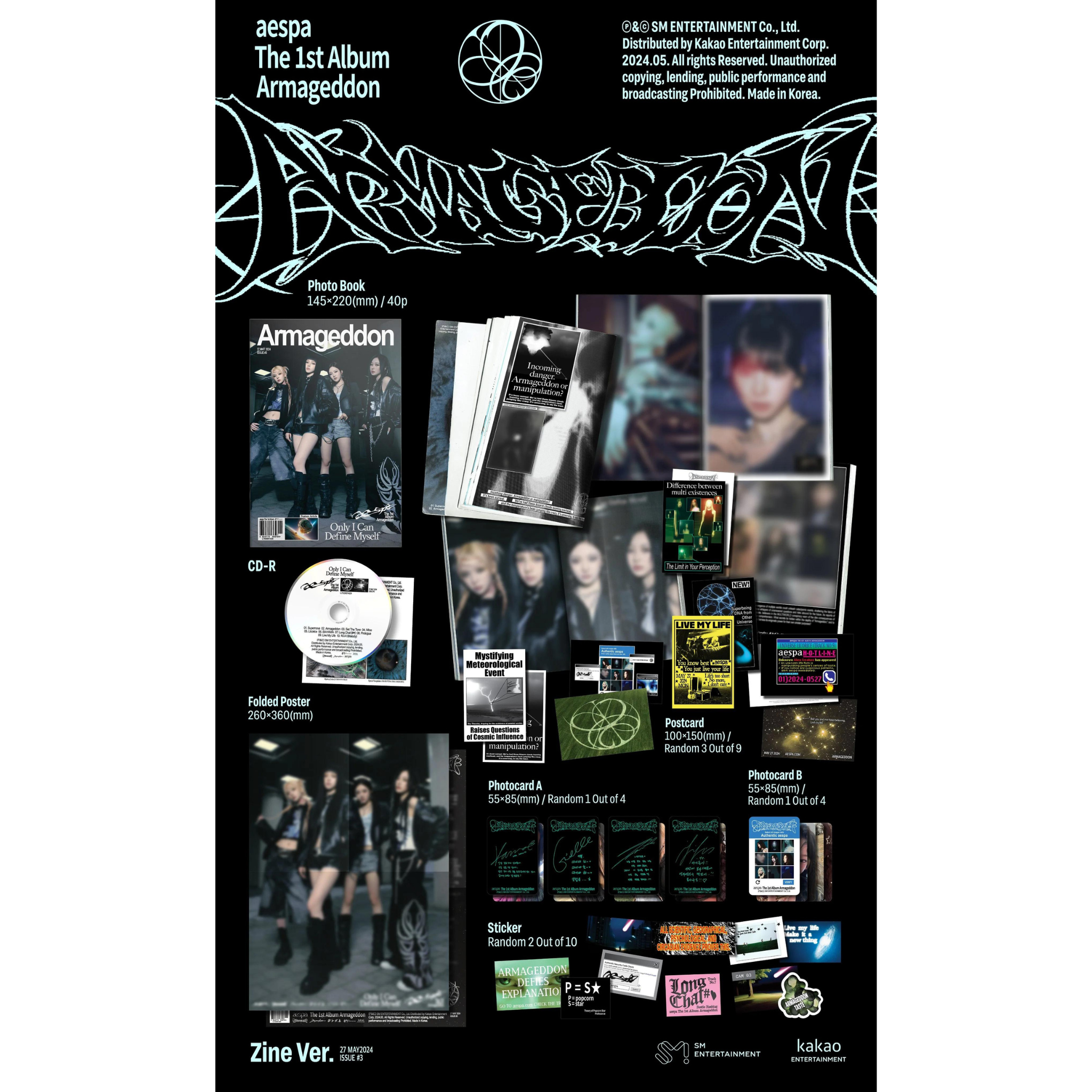aespa Vol.1 "Armageddon" (Zine Ver.)