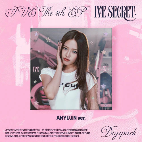 IVE 4th EP Album "IVE SECRET" (Digipack Ver.)