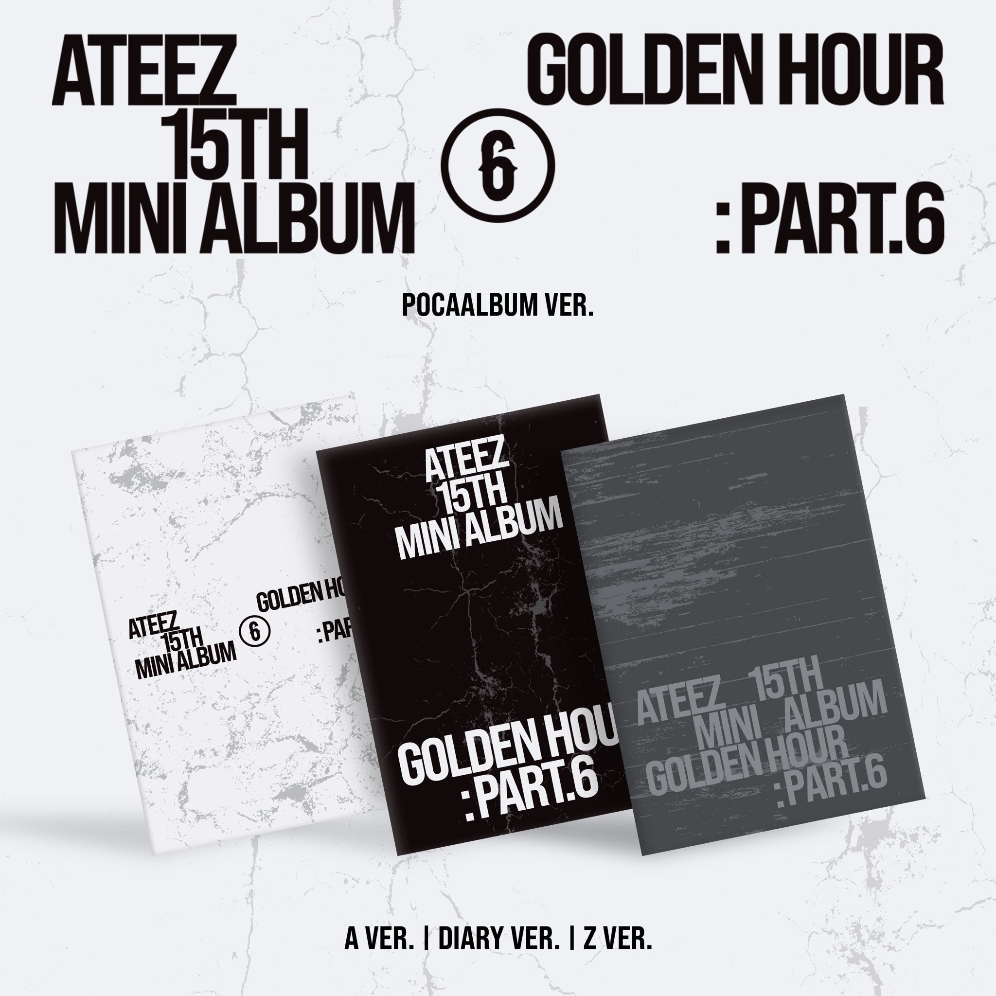 ATEEZ GOLDEN HOUR : PART.6 POCAALBUM Pre-order – Amuse Ground