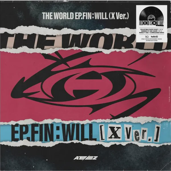 ATEEZ "The WORLD EP.FIN: WILL" (Limited Gatefold Exclusive Vinyl)