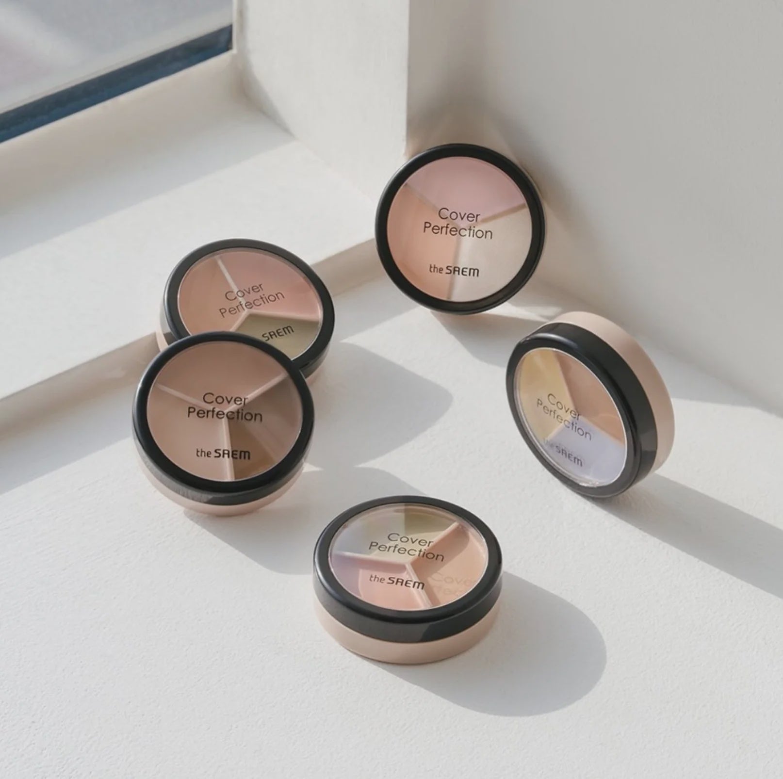 The Saem Cover Perfection Triple Pot Concealer