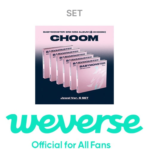 Early Bird POB][WEVERSE POB] BABYMONSTER – 3rd MINI ALBUM [CHOOM
