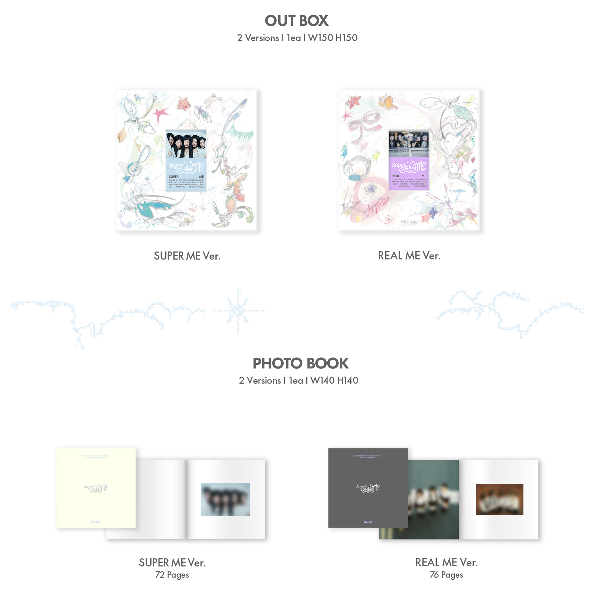 ILLIT 1st Mini Album "Super Real Me"