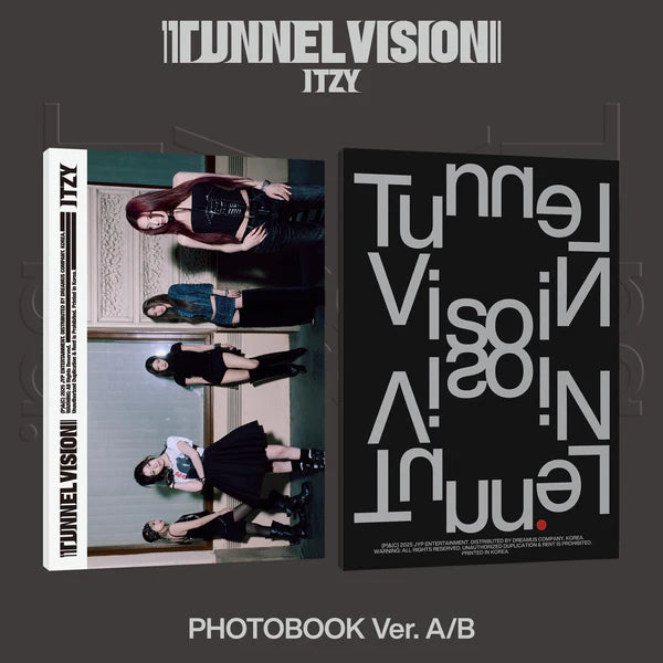 ITZY - TUNNEL VISION (PHOTOBOOK VER.) (2 VERSIONS) – Amuse Ground