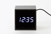 Wood LED Clock Black (Small)