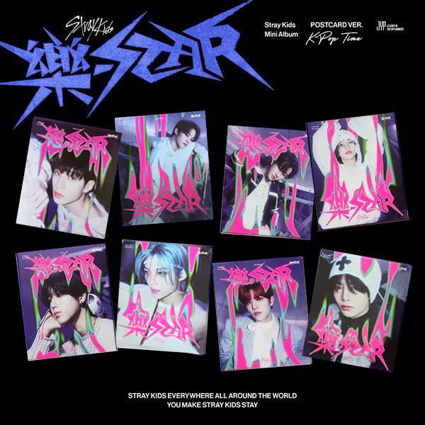 Stray Kids 8th Mini Album "樂 STAR" (Postcard Ver.)
