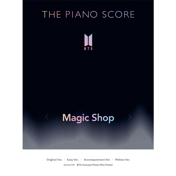 BTS THE PIANO SCORE "MAGIC SHOP"