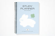 STUDY PLANNER 3 MONTHS BLUE RABBIT SIT