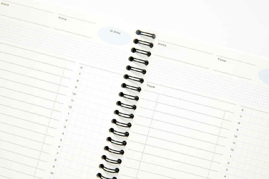 STUDY PLANNER 3 MONTHS BLUE RABBIT SIT