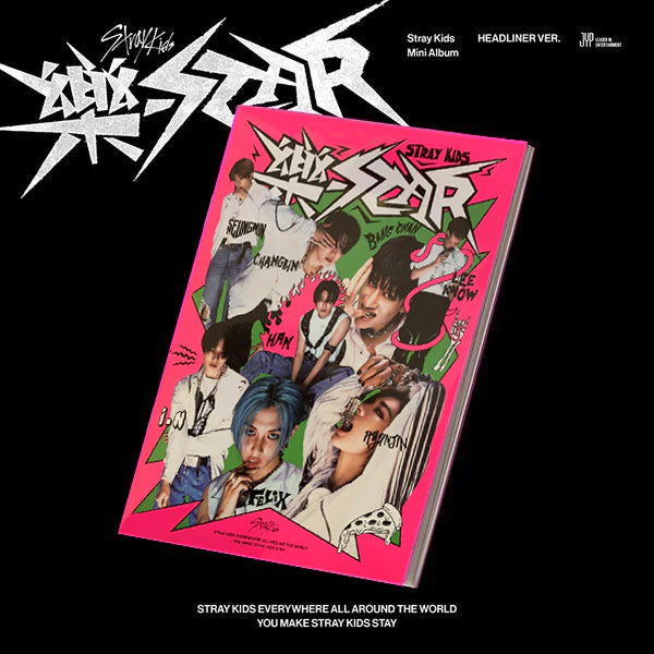 Stray Kids 8th Mini Album "樂 STAR" (Headliner Ver.)