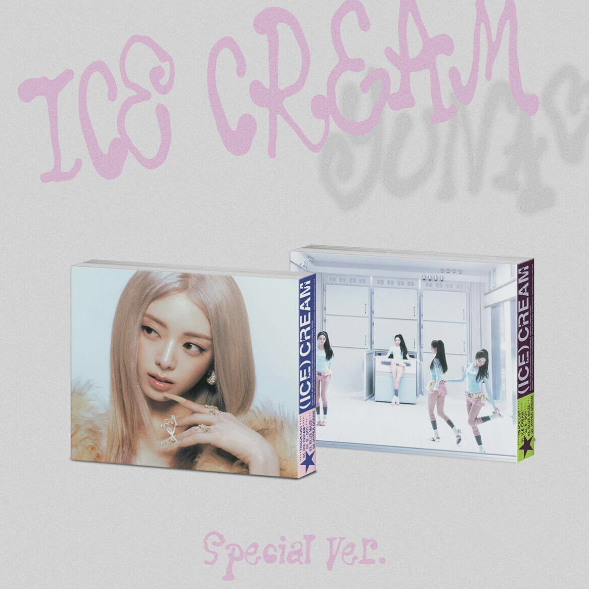 YUNA (ITZY) - 1ST MINI ALBUM [ICE CREAM] SPECIAL VER. (2 VERSIONS