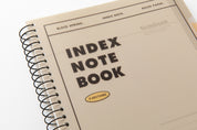 Index 5 Section Notebook Beige