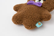 Fluffy Bear Pencil Case (Brown)