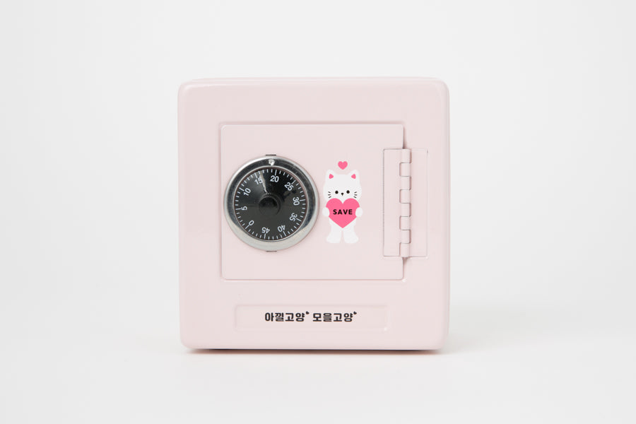 Mini Safe - Cat (Pink)