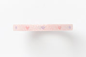 Masking Tape Glitter Heart Pink 5mm