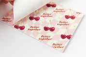 Mini Wrapping Paper Set Cherry