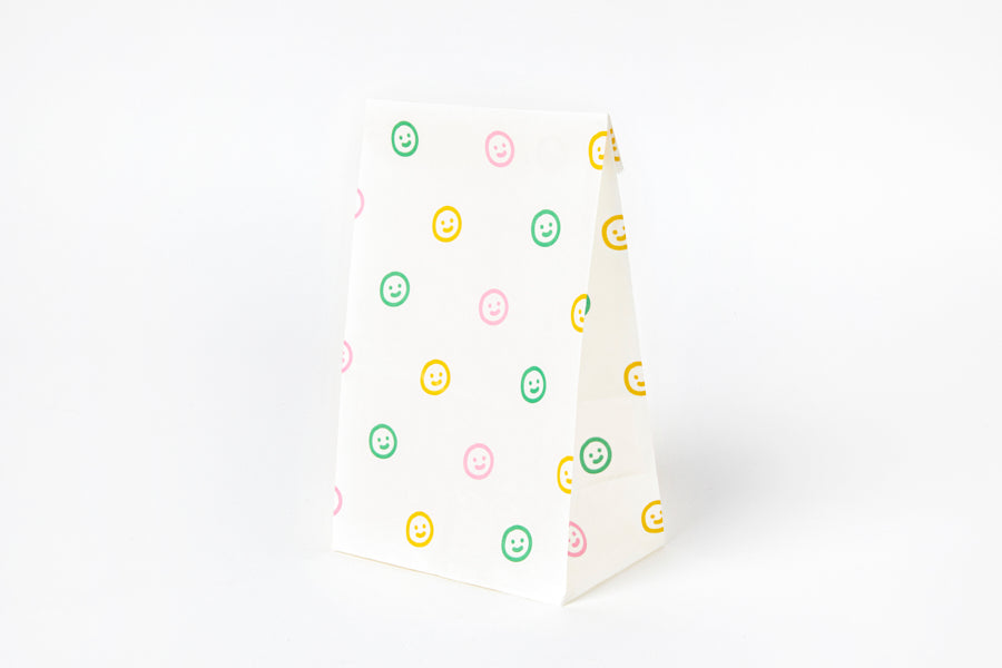Pattern Paper Bag Set Smile