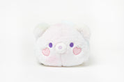 Cushion Lying Rainbow Heart Bear