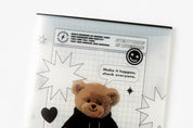 Pocket File Hood Bear Black