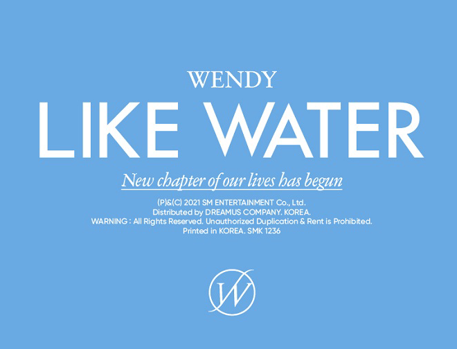 Wendy (Red Velvet) 1st Mini Album: Like Water [Photo Book