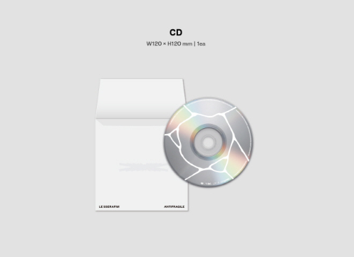 Le Sserafim 2nd Mini Album "ANTIFRAGILE" (Compact Ver.)