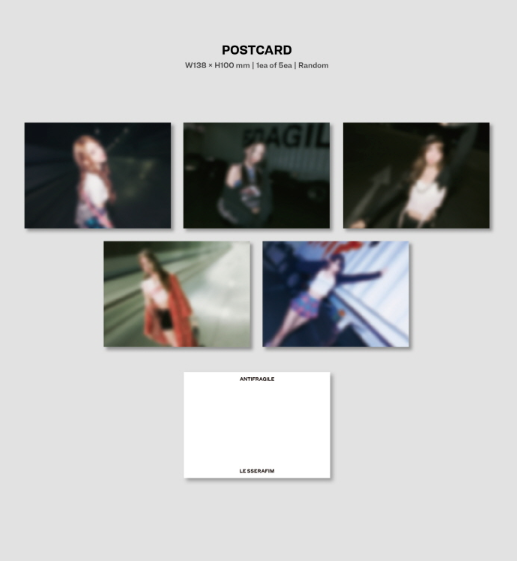 Le Sserafim 2nd Mini Album "ANTIFRAGILE" (Compact Ver.)