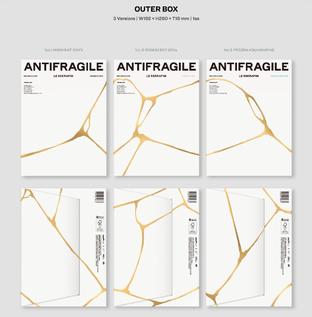 Le Sserafim 2nd Mini Album "ANTIFRAGILE"
