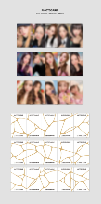 Le Sserafim 2nd Mini Album "ANTIFRAGILE"