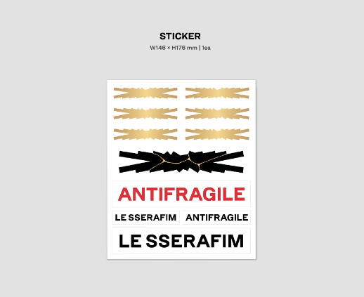 Le Sserafim 2nd Mini Album "ANTIFRAGILE"