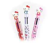 Hello Kitty Figure Ballpoint Pen 6 Color 0.7mm