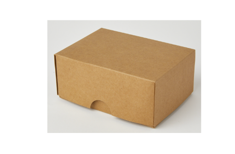 Paper Gift Box Simple Kraft S