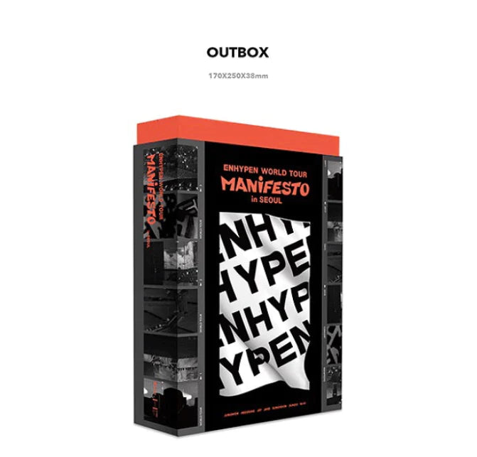 Enhypen World Tour: Manifesto in Seoul Digital Code & DVD SET + PRE-ORDER BENEFIT
