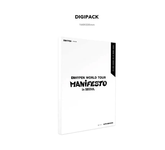 Enhypen World Tour: Manifesto in Seoul Digital Code & DVD SET + PRE-ORDER BENEFIT
