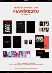 Enhypen World Tour: Manifesto in Seoul Digital Code & DVD SET + PRE-ORDER BENEFIT