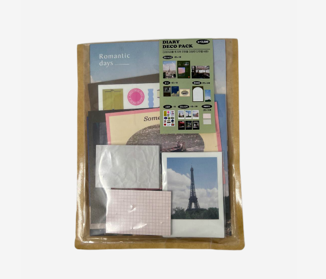 Diary Deco Pack City